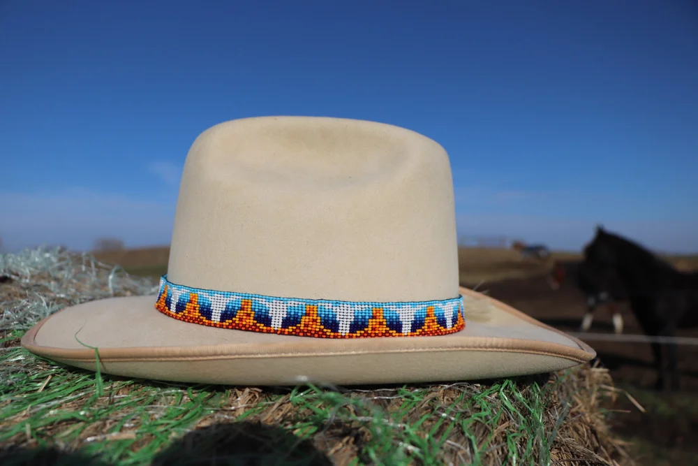 Steer Skull Hat Band — Yonder Horse